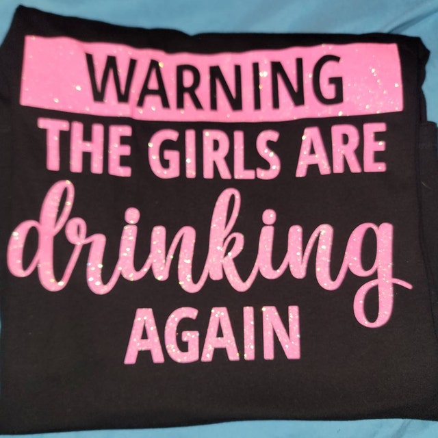 Aazon.co | Personalized Warning The Girls Are Drinking Again Acrylic