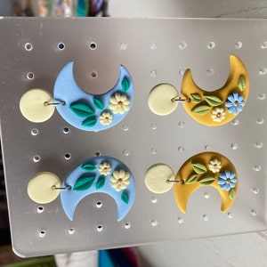 8 Stampi In Silicone Per Argilla Polimerica – Forme Di Fiori, Foglie, Farfalle E Rose – Per Orecchini, Gioielli, Decorazioni E Biscotti - 5