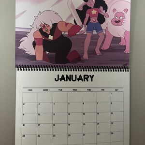 Steven Universe 2023 Calendar Poke Wall Calendar | Etsy
