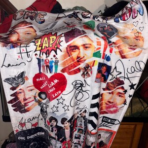 One Direction Blanket | Liam Payne | Plush Blanket | Gift for Her