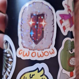 Monoco Owowow Vinyl Sticker | Clair Obscur Expedition 33 Inspired