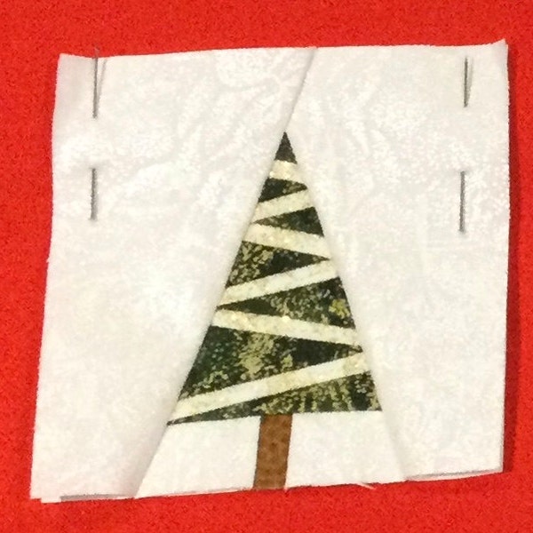 Christmas Tree FPP, Foundation Paper Piecing Pattern, Quilt Block, 6 ...