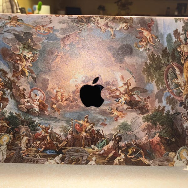 Computer Renaissance Case Badge Renaissance Art New MacBook Case,hard Laptop Case for MacBook Air15/13 ...