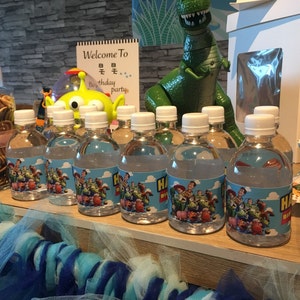 Disney frozen water bottle labels