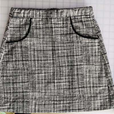 The Potato Chip Skirt Pattern Girls A Line Skirt Pattern With Pockets ...