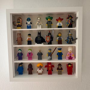 Grid Inserts for IKEA Sannahed Frame 25x25 Cm, Lego Figurine