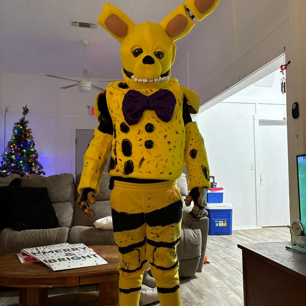 Spring Bonnie Movie Version Full Wearable Head Template for EVA Foam ...