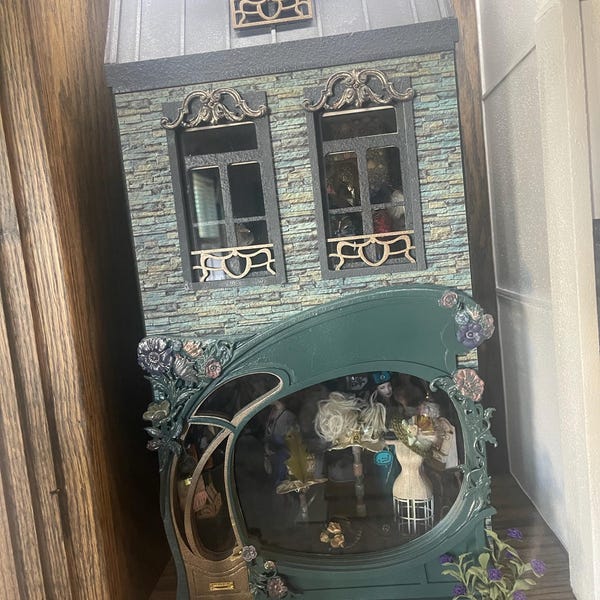 1:12 Miniature Dollhouse Wall Art Painting Skagen Denmark Danish Home ...