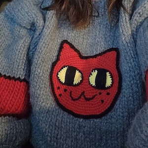 Marceline Cat Sweater Marceline Sweater Adventure Time - Etsy België