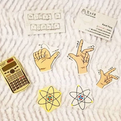 Fleming's Left Hand Rule Sticker / Laptop Decal, Laptop Sticker ...