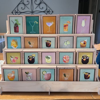 6 Tier Floor Display Rack, Retail Display Rack, Collapsible Shelving ...