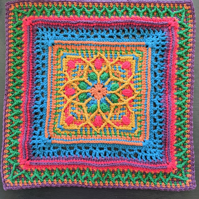 The “BlocksAll Plus” Afghan / Granny Square Crochet Blocking Board -  Chetnanigans