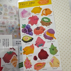 Cat Moods Sticker Sheet Mood Tracker Sticker Sheet, Cute Planner ...
