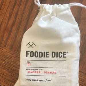 Foodie Dice No. 1 - Seasonal Dinners (Pouch) – Two Tumbleweeds