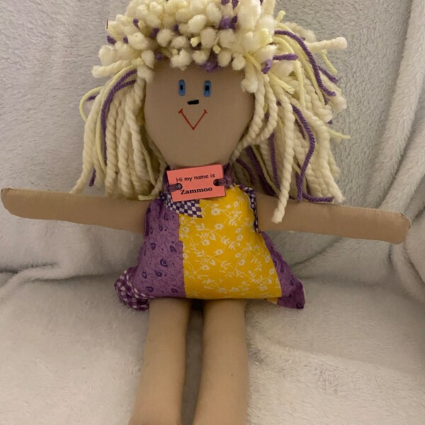 Traditional Rag Doll Girl - Etsy Canada