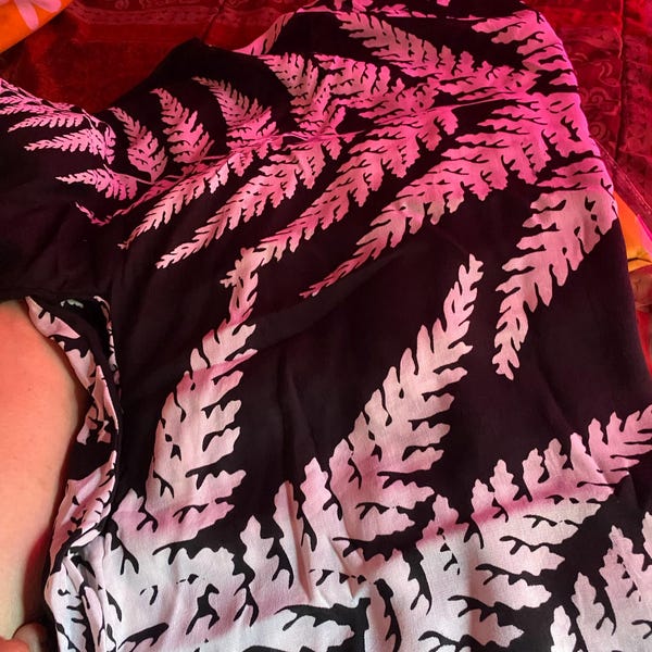 Makapu Tube Top Smock Long Hawaiian Dres main image 1