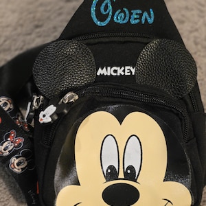 Personalized Disney Sling Bag | Fanny Pack | Custom Mickey  display picture 3