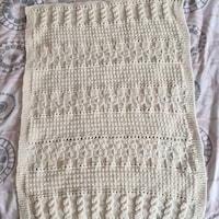 Knitting Pattern ~ Avril Baby Blanket in DK Yarn ~ ENGLISH ~ PDF ...