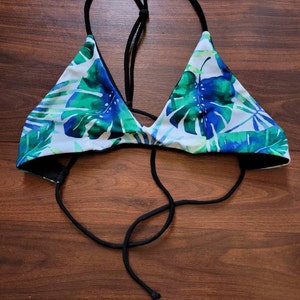 MAUNA Reversible Bikini Top - Etsy