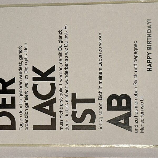 Lustapotheke Duschgel 'Der Lack Ist Ab!' – Mit Personalisiertem Wunschnamen, 300 Ml