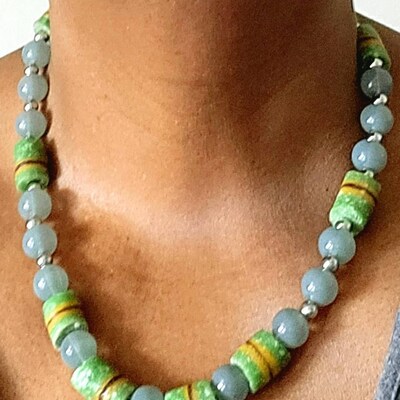 60 Pieces African Beads, Handmade Jewelry Beads - Etsy