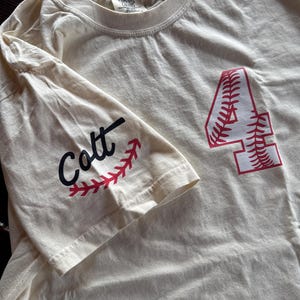 Custom Baseball Number and Name Tshirt,Comfort Colors Baseball Custom Shirt,Baseball Mom Tee,Personalized Baseball,Custom Baseball,ana1447