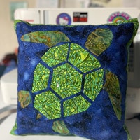 Turtle 2.0 Foundation Paper Piecing Pattern Swimming Hawaii Tropical ...