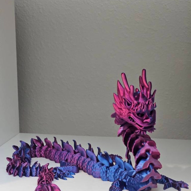 3D print Flexi Print-in-Place Imperial Dragon • made with Creality