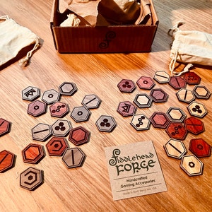 Wooden 1/1 or 1/1 Counters for Magic: the Gathering - Etsy UK
