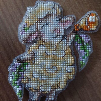 Cute Rabbit Cross Stitch Pattern Cartoon PDF Pattern Hare Embroidery ...