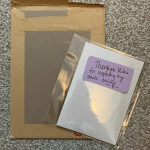 Millie added a photo of their purchase