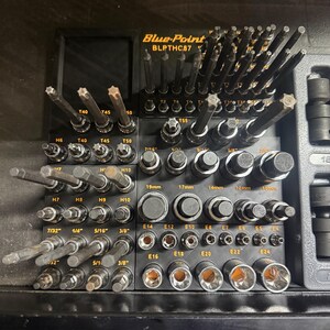 Bluepoint 87 Piece Toolbox Organizer - Etsy