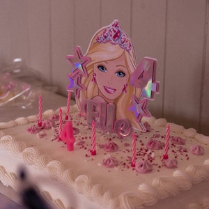 DecoSet Barbie Doll Let & # 39; s Fête! Gâteau Cote dIvoire