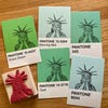 American Bison Rubber Stamp - 3/4 Inch Small Buffalo Silhouette Craft Stamp For Planners & Cards - View #7