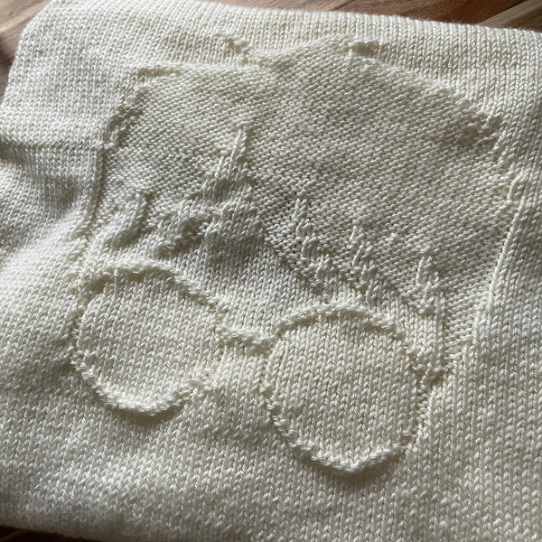 Pattern Print Koala Hooded Blanket