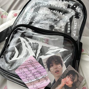 Stray Kids Clear Concert Backpack - Etsy