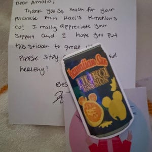 Amalia added a photo of their purchase