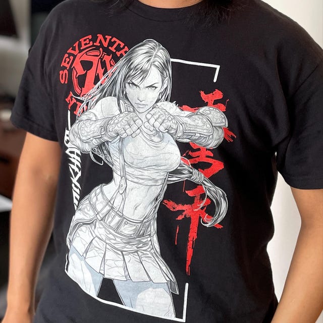 FINAL FANTASY 7 Tifa Lockhart Anime T Shirt Tifa Shirt Gifts