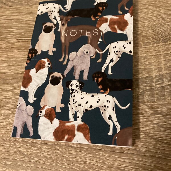 A6 Mini Notebook - Dogs - Etsy