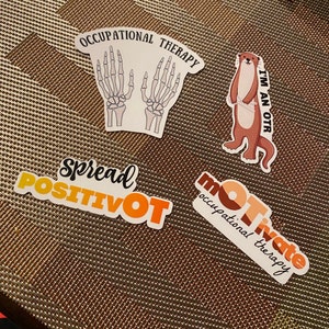 Choose 3 Speech Therapy Stickers, SLP, Gift for Speech Therapist or ...