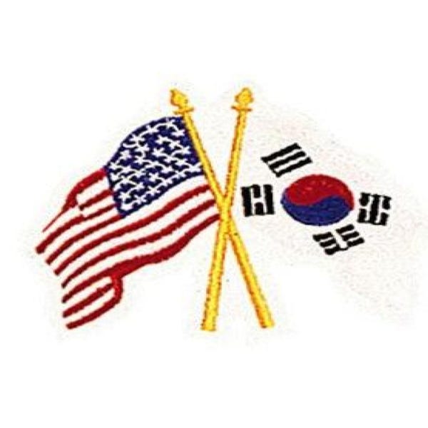 South Korea Flag Embroidered Patch - Iron On Or Sew On, 3x2 Inches, Korean National Emblem - View #6
