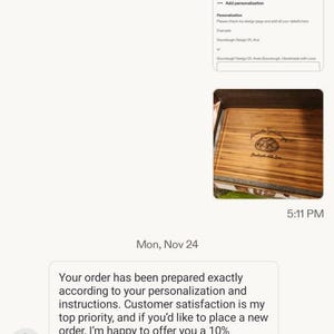 Jessica added a photo of their purchase