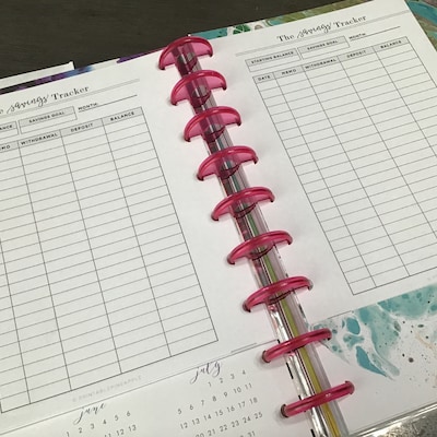 Printable Planner Bundle 5-in-1, Daily Productivity, Finance, Fitness ...