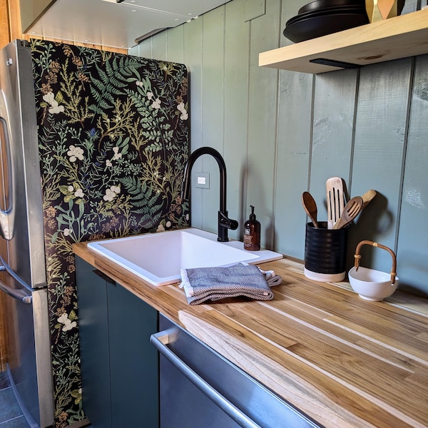 Magnetic Fridge Wrap, Refrigerator Wrap Vinyl Side by Side, Custom ...