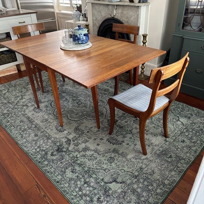 Sage Green Vintage Style Turkish Rug, Green Rug for Living Room Bedroom Dining Room, Extra Large ...