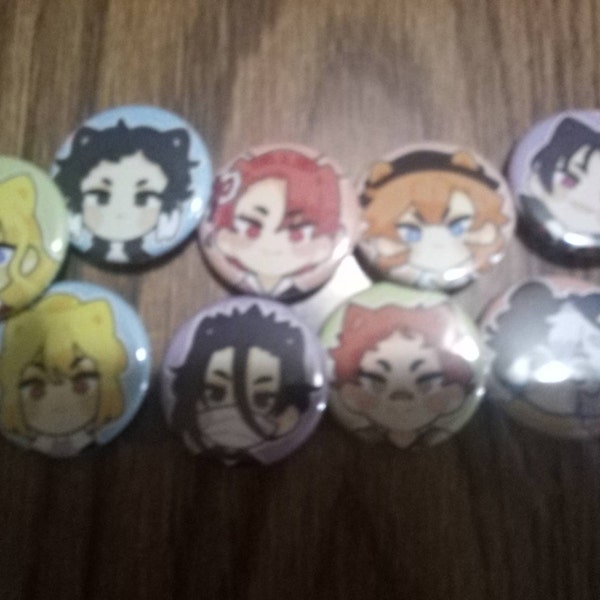 BSD Button Pins! - Etsy
