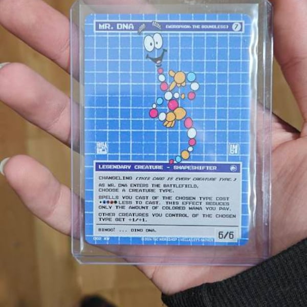 Dna Magic Mr. DNA - Magic the Gathering Proxy Card (based on Morophon, the ...