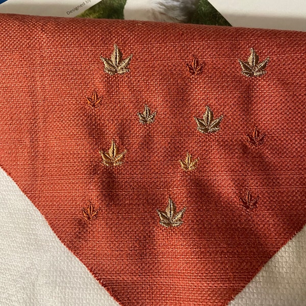 Autumn Leaf Embroidery Design - 5 Sizes - Fall Thanksgiving - Dst Exp ...