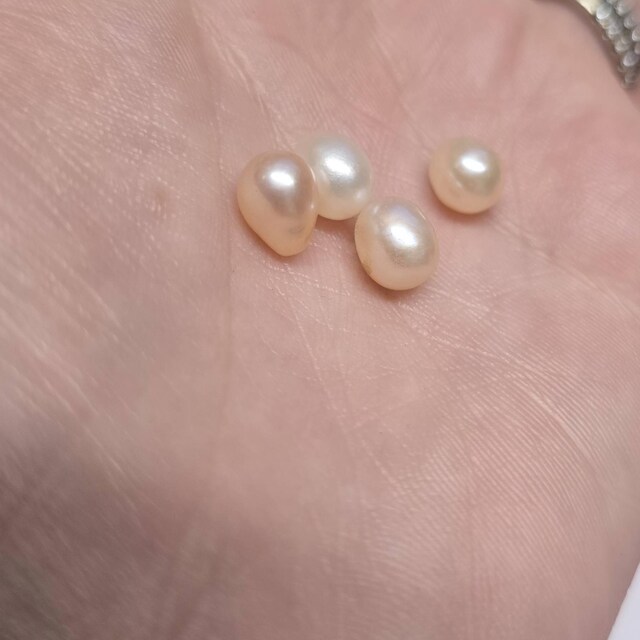 Diamond Dome Pearl Drop Necklace • Clifton Rocks