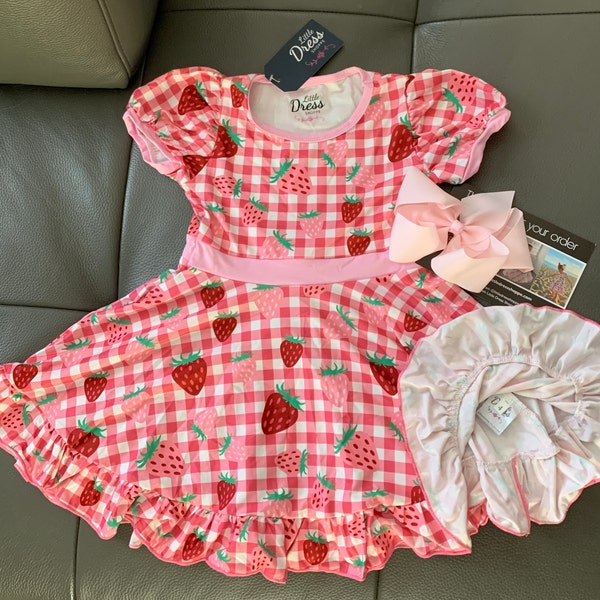 Strawberry Fields Bamboo Twirl Dress main image 0